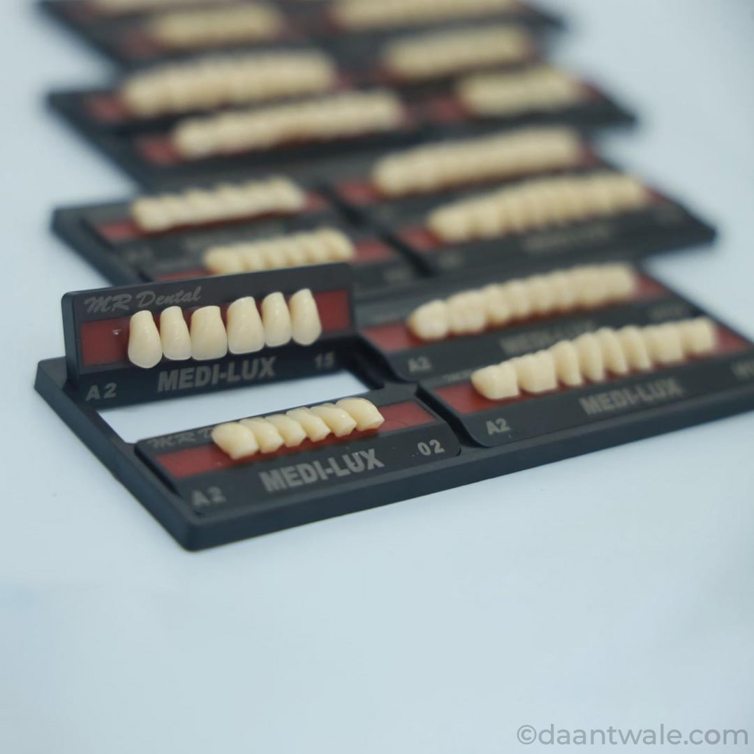 MR Dental Medi-Lux Full Set A2 Shade (Box of 4)