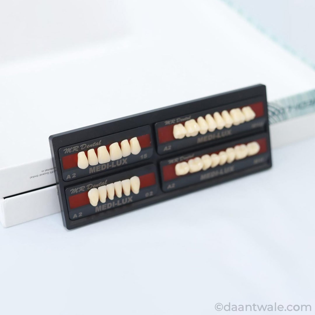 MR Dental Medi-Lux Full Set A2 Shade (Box of 4)