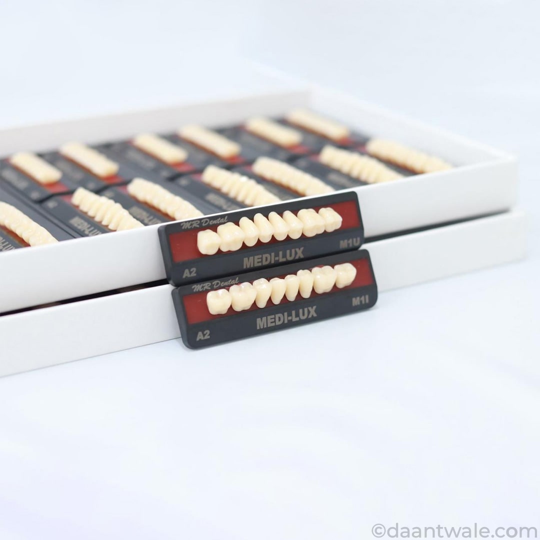 MR Dental Medi-Lux Full Set A2 Shade (Box of 4)