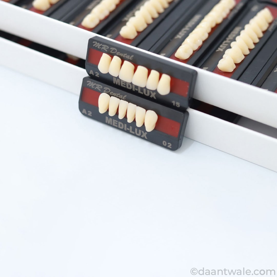 MR Dental Medi-Lux Full Set A2 Shade (Box of 4)