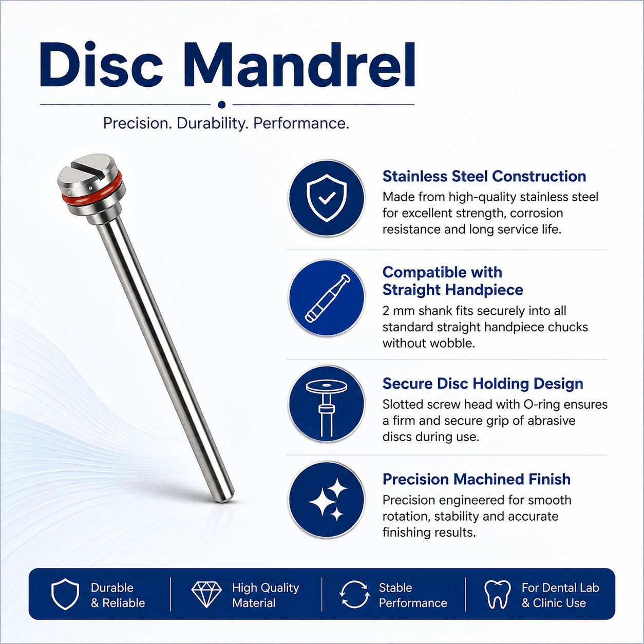 Imported Disc Mandrel