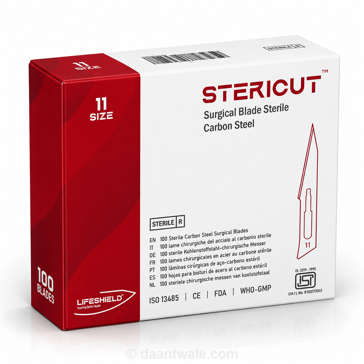 Lifeshield Stericut Surgical Blade