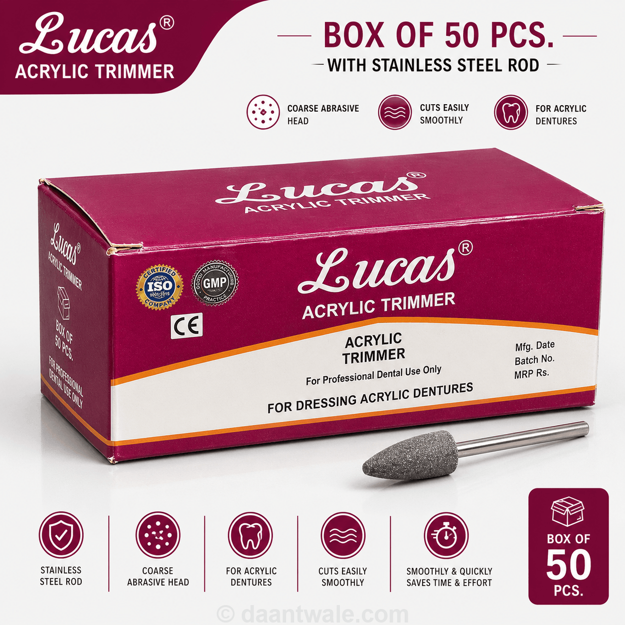 Lucas Acrylic Trimmer Stone