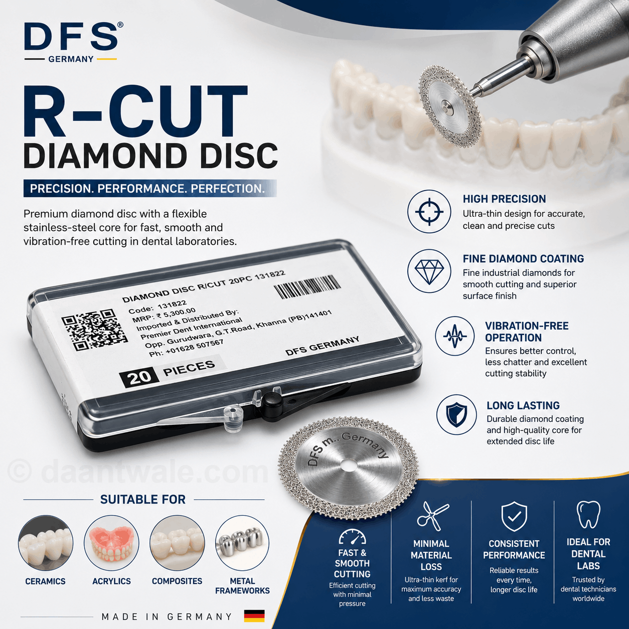 DFS Diamond Disc Rapido Cut
