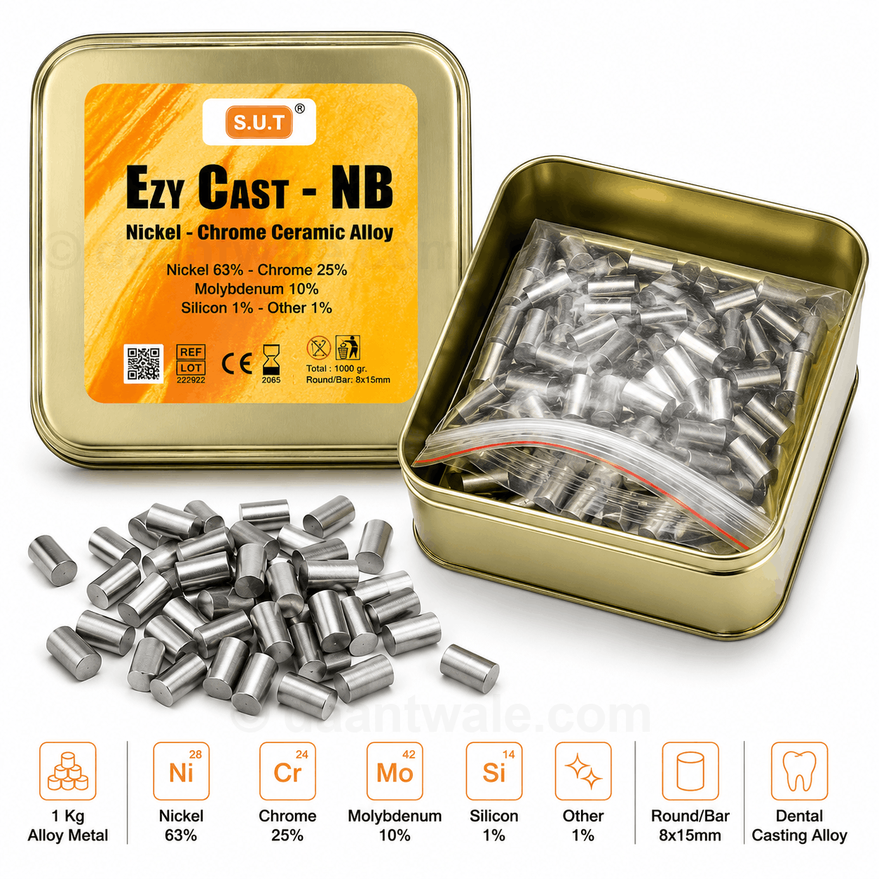 S.U.T. Ezy Cast Nickle Chrome Ceramic Alloy Metal