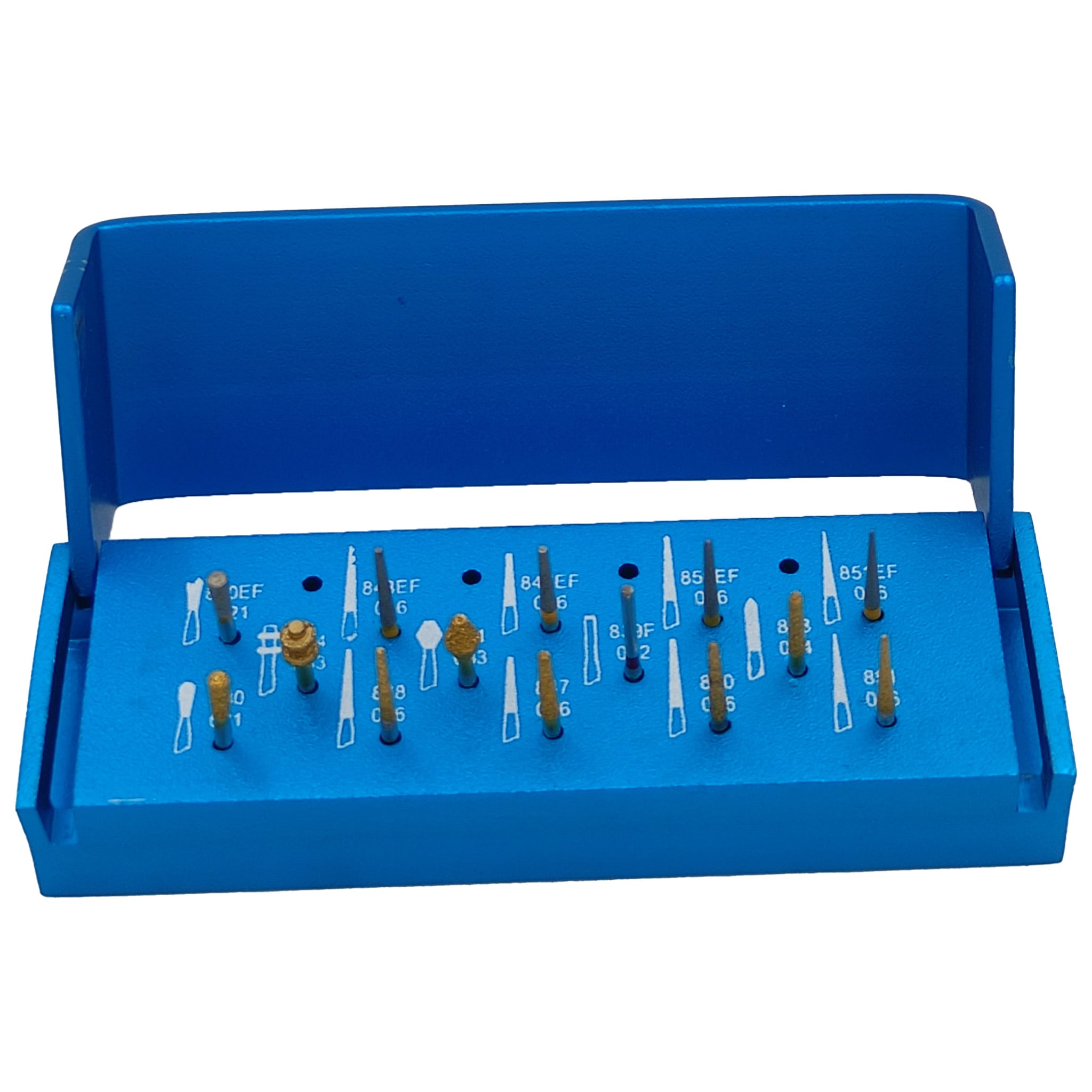 Pivo Crown & Bridge Preparation Kit Set of 14 Air Rotor Burs