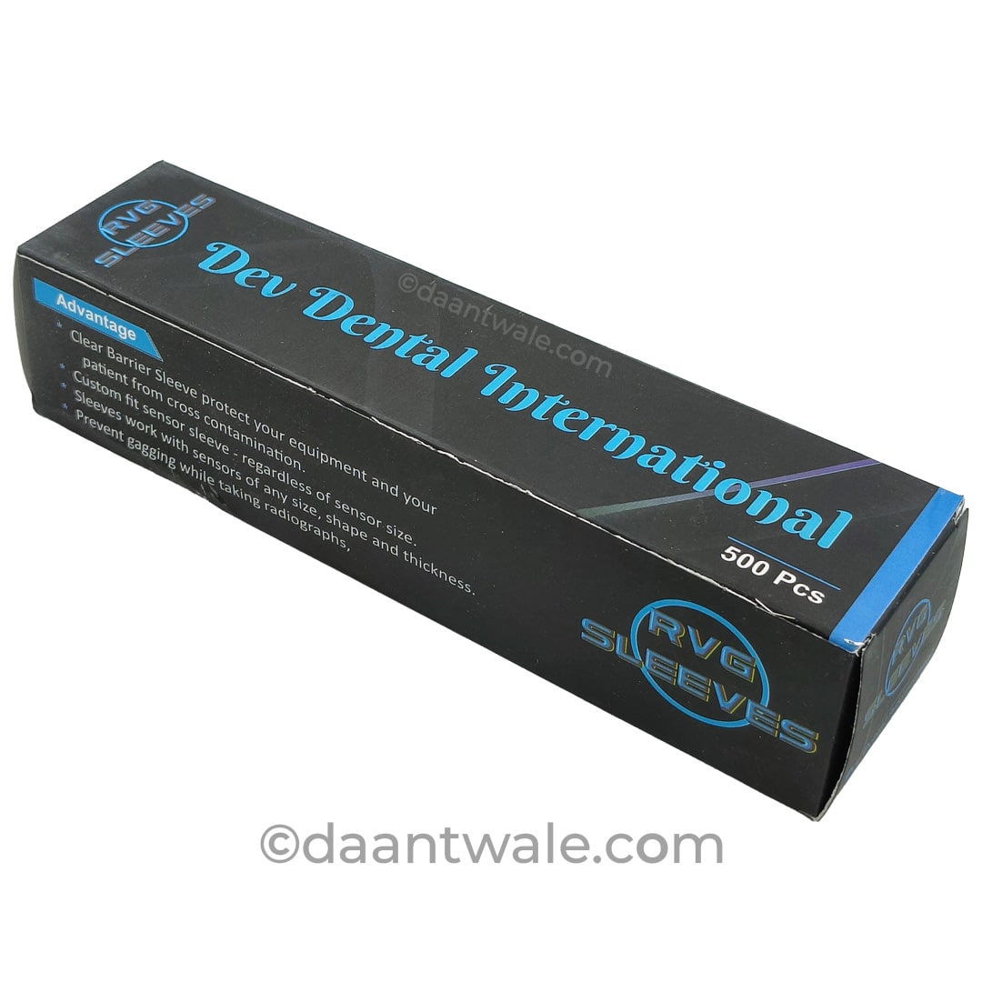 Dev Dental RVG Sensor Sleeves (Pack of 500)
