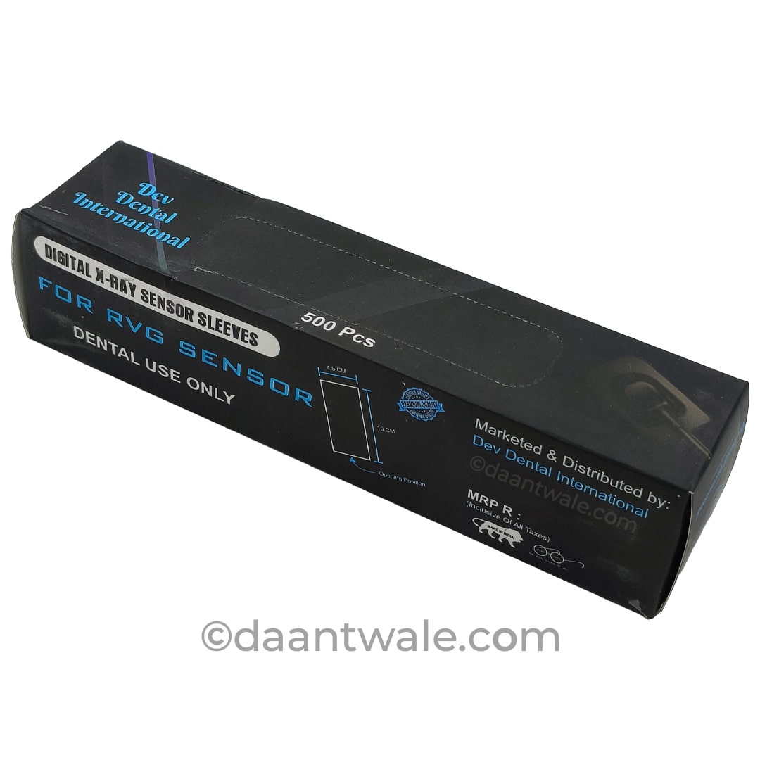 Dev Dental RVG Sensor Sleeves (Pack of 500)