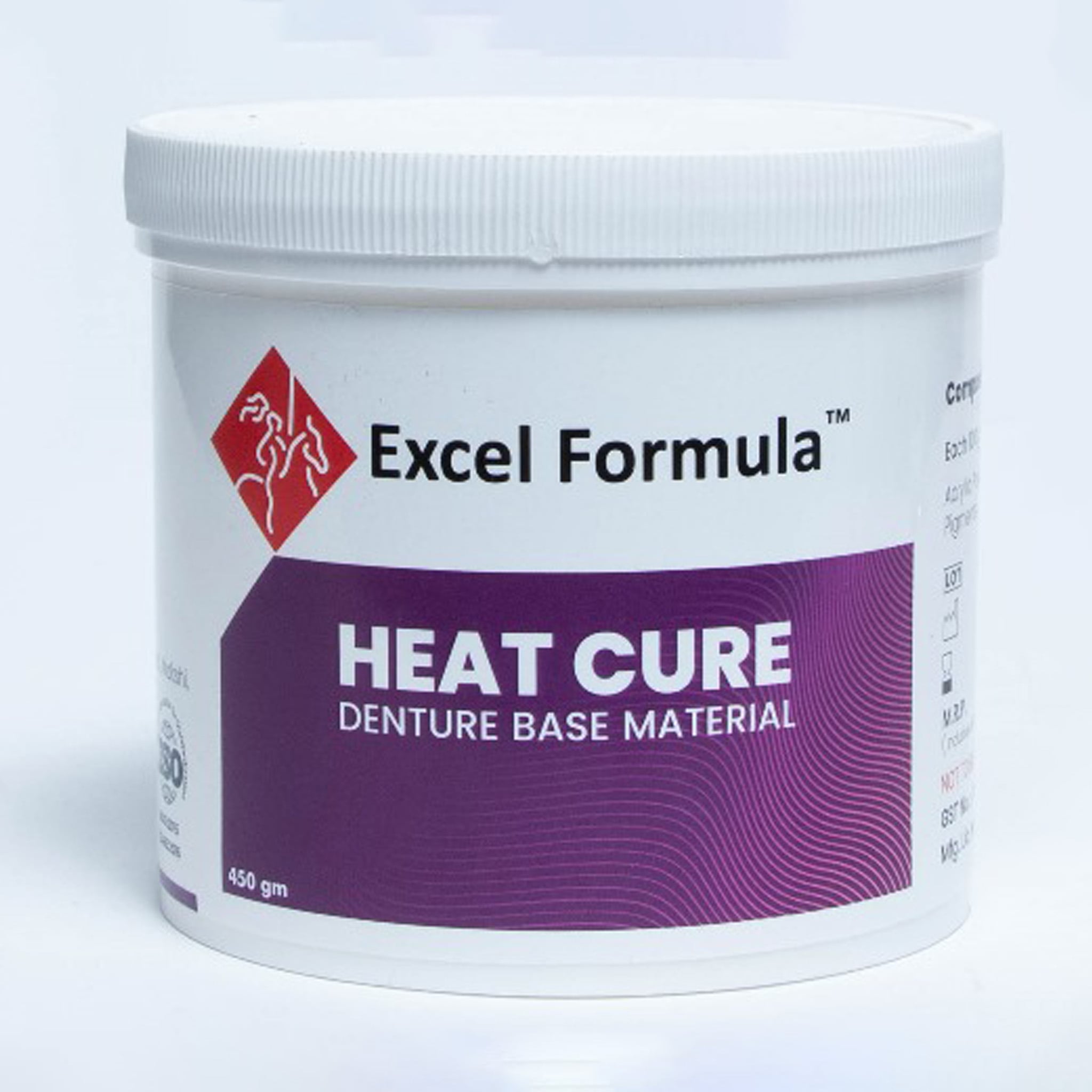 Excel Formula Heat Cure Powder