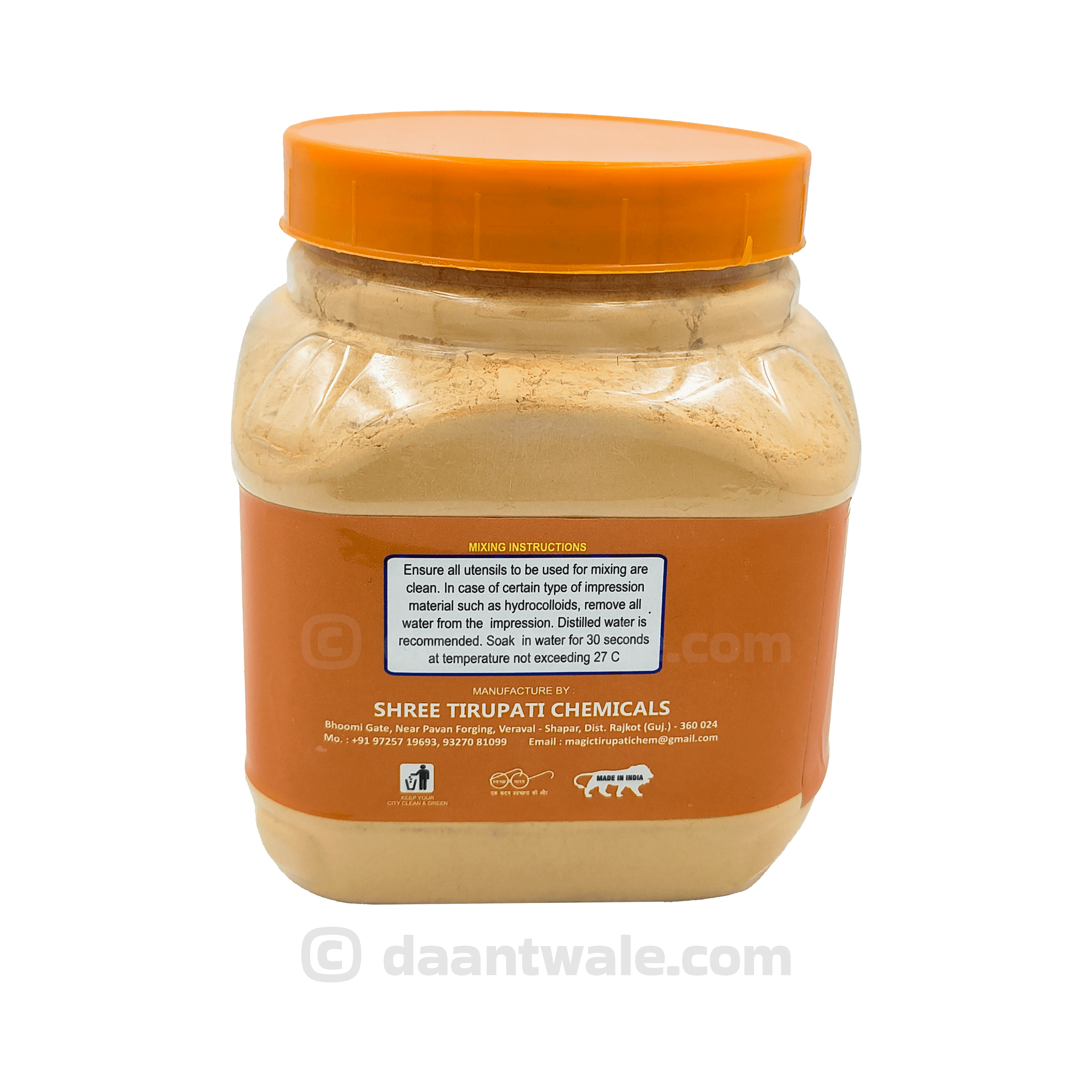 Magic Die Stone (Orange)