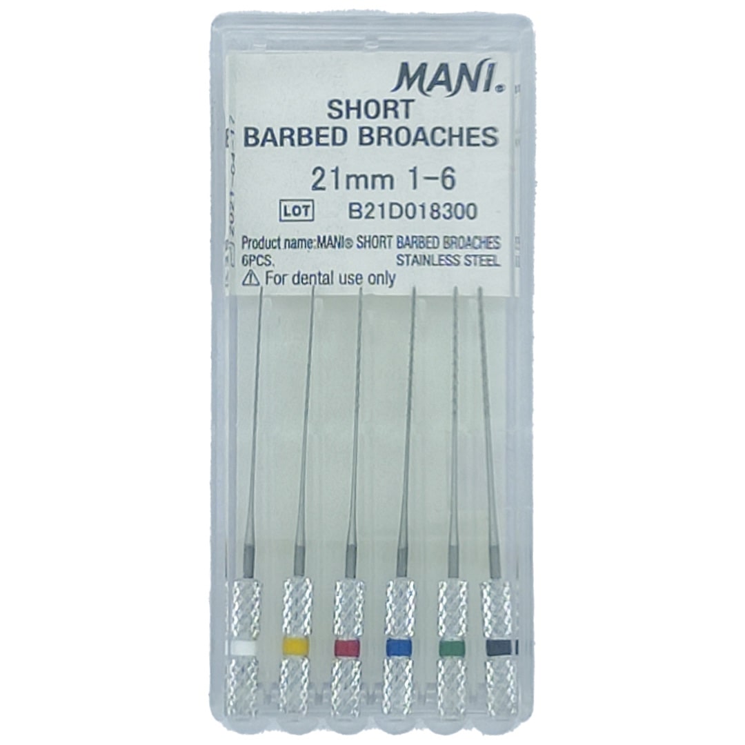 Mani Short Barbed Broaches