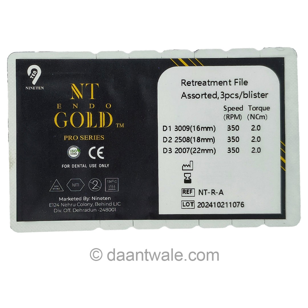 NT Gold Pro Assorted Retreatment Files