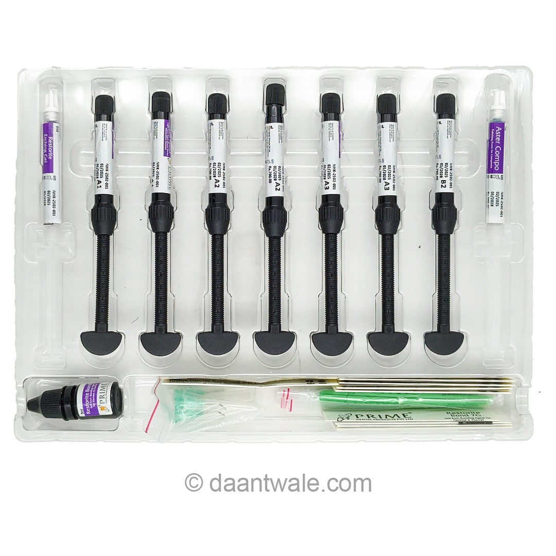 Prime Restorite Micro Hybrid Composite Kit