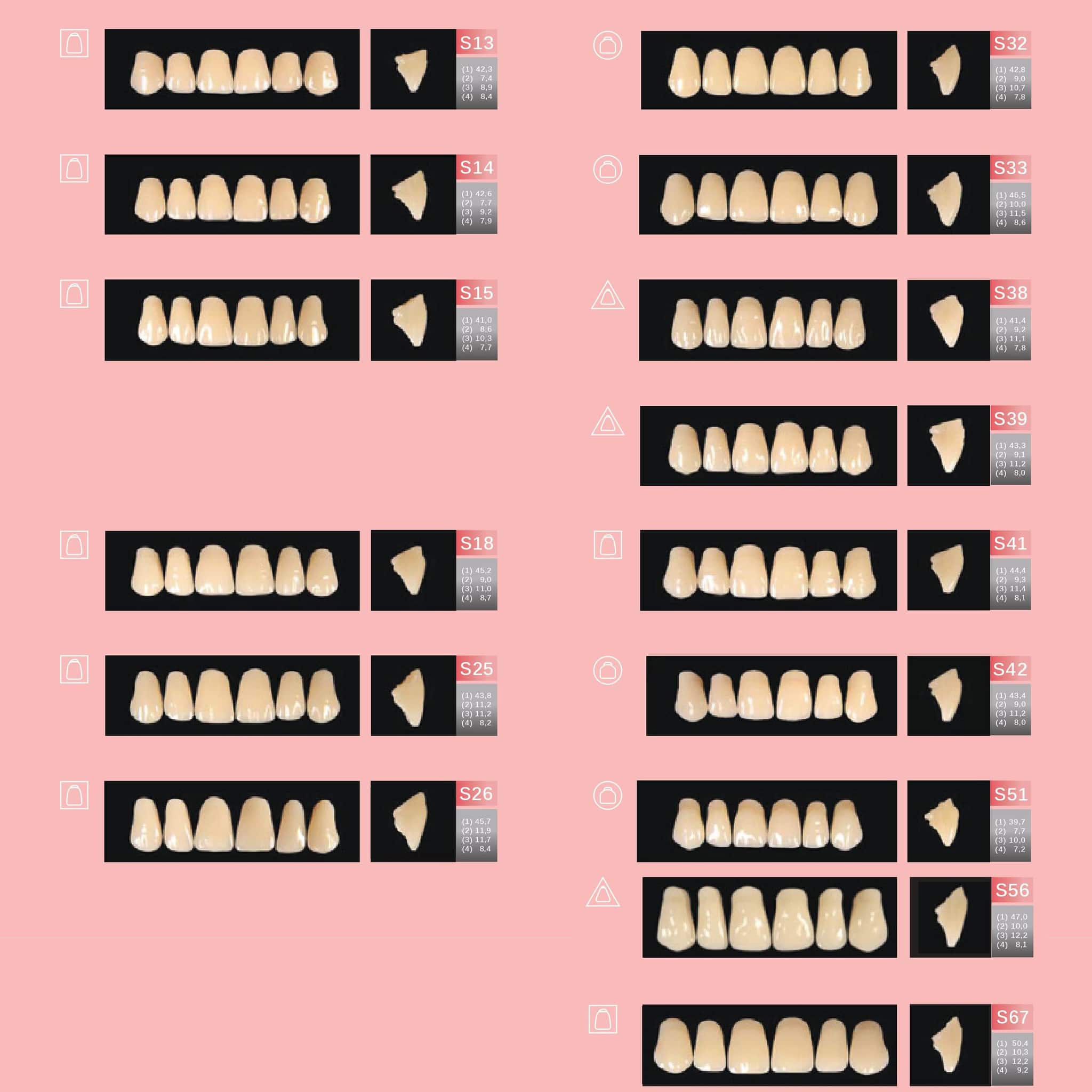 Brulon Biorock VXL Set of 28 Shade A1 (Box of 4)