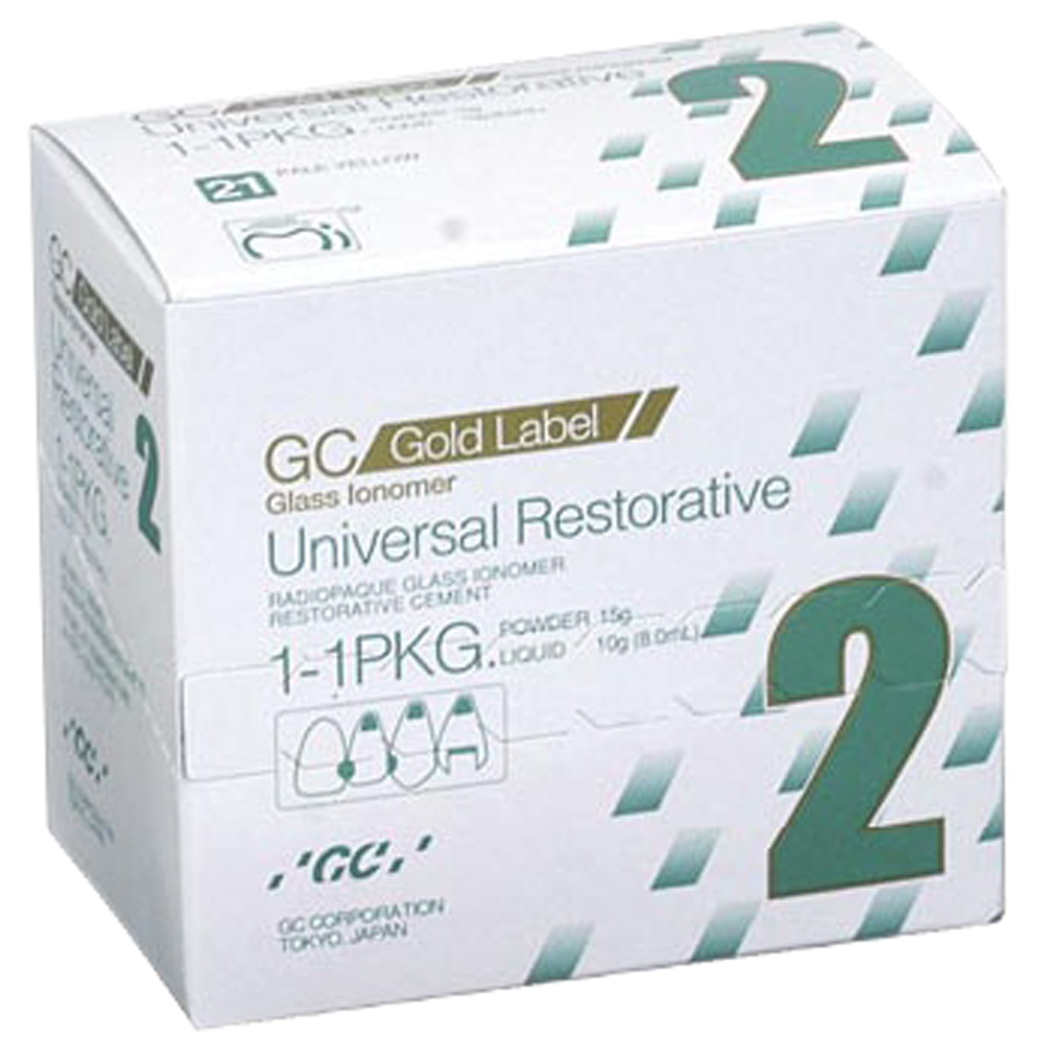 GC Gold Label 2 Glass Ionomer Restorative Cement