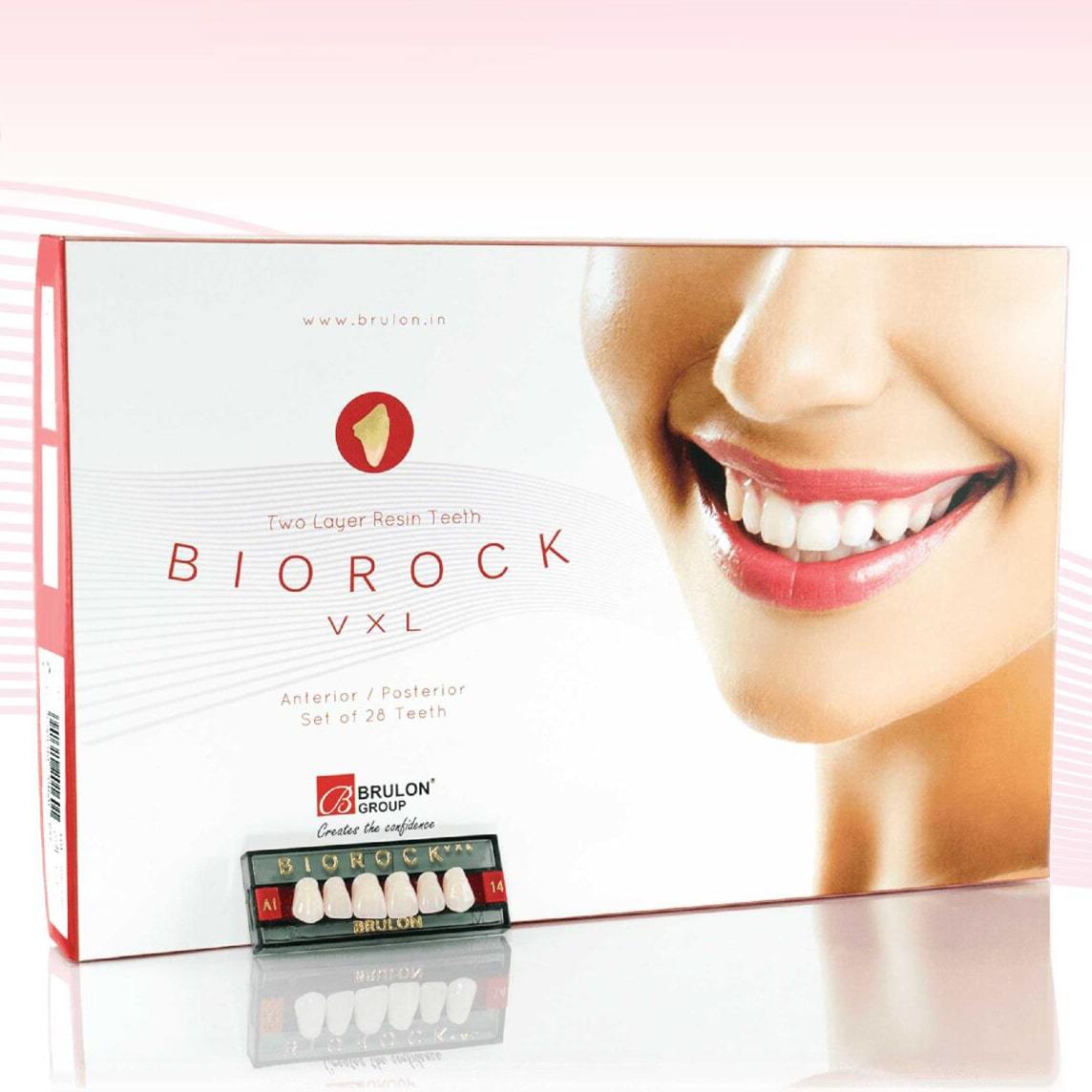 Brulon Biorock VXL Set of 28 Shade A2 (Box of 4)