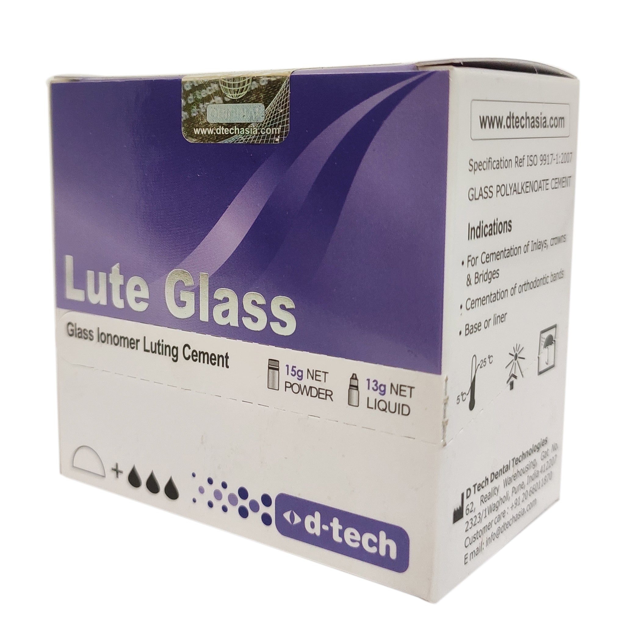 D-Tech Lute Glass GIC