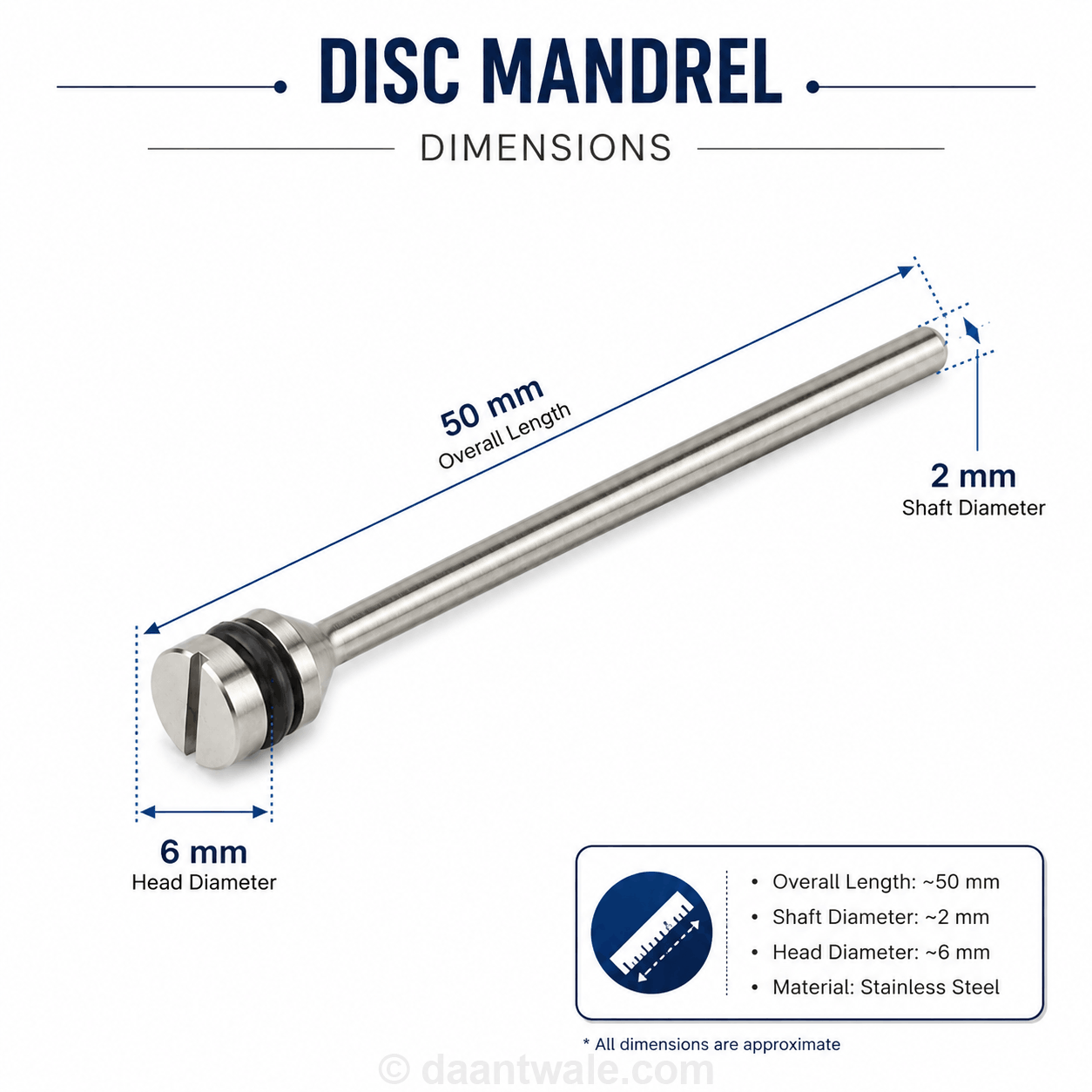 Indian Disc Mandrel