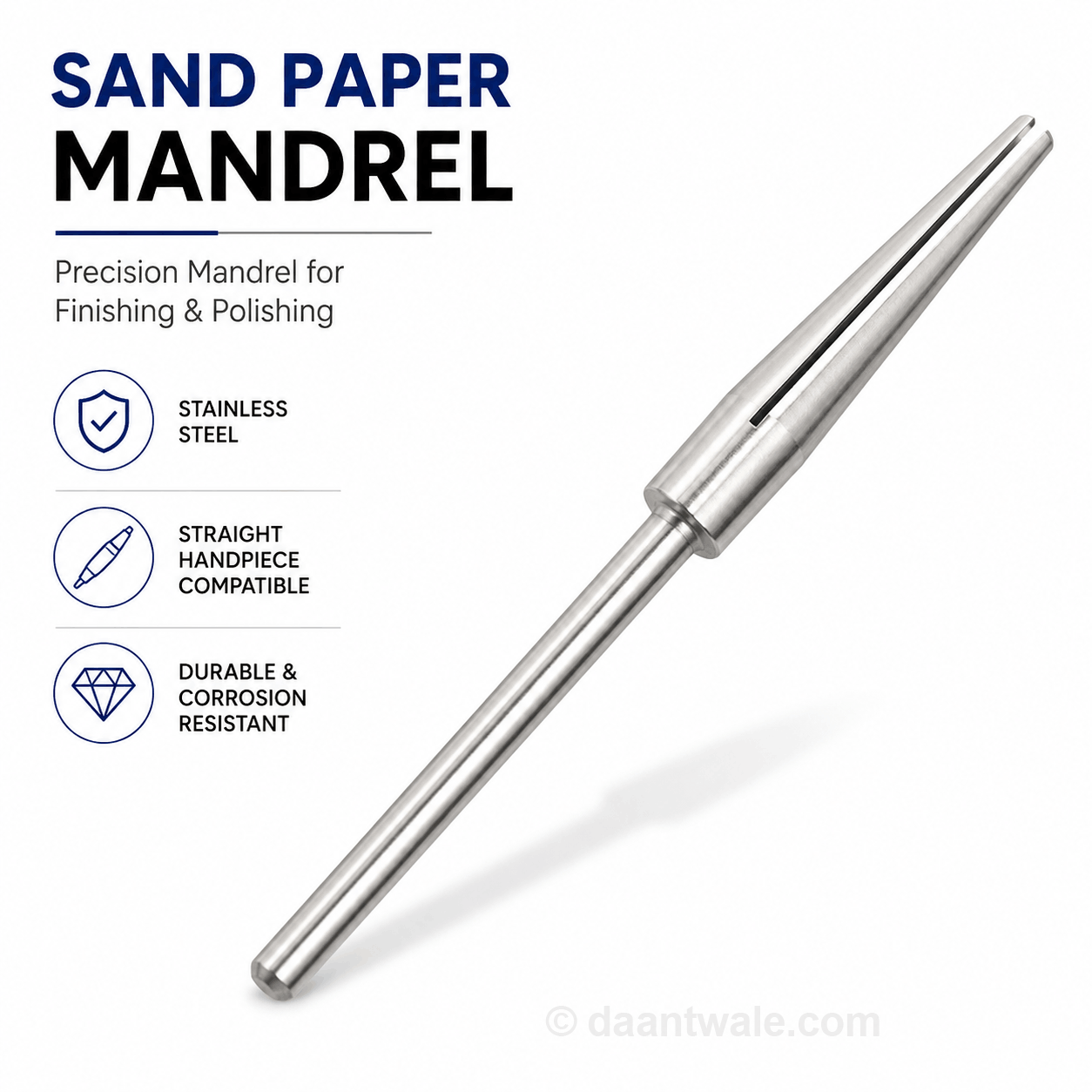 Imported Sand Paper Mandrel