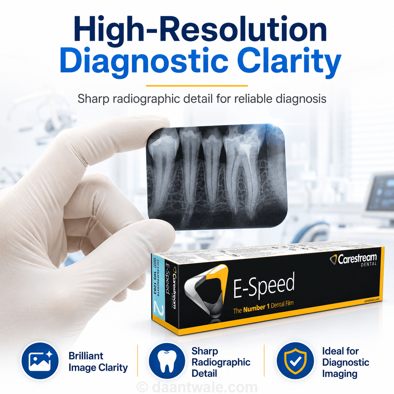 Kodak Carestream X-Ray Film E Speed