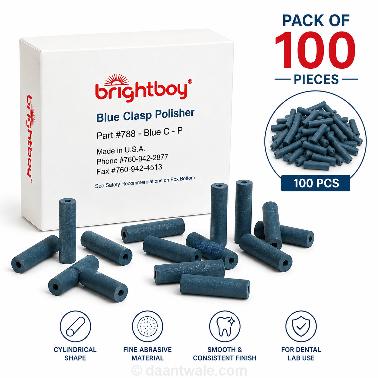 Brightboy Blue Clasp Polisher