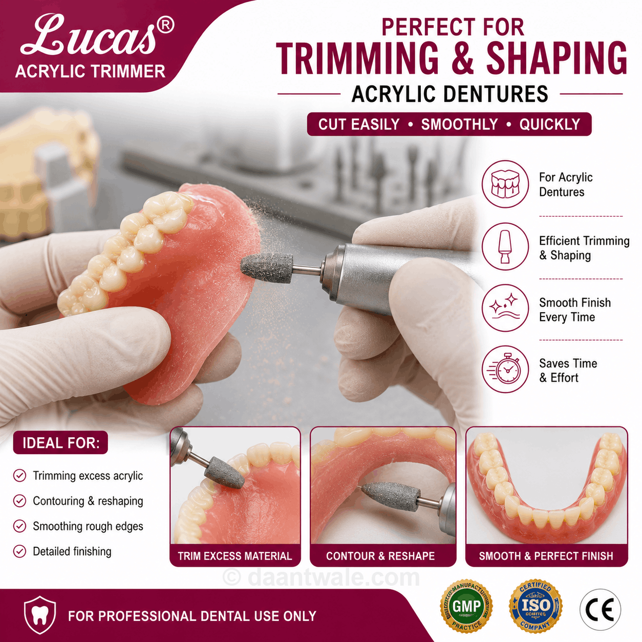 Lucas Acrylic Trimmer Stone