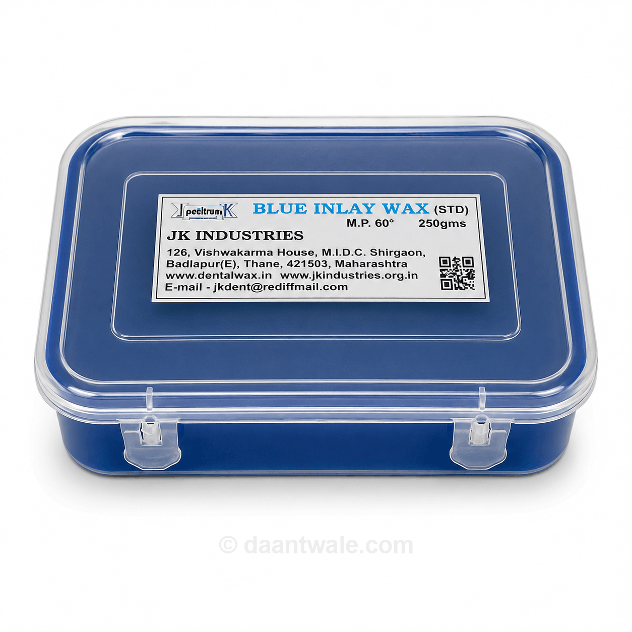 JK Industries Blue Inlay Wax 250 gm