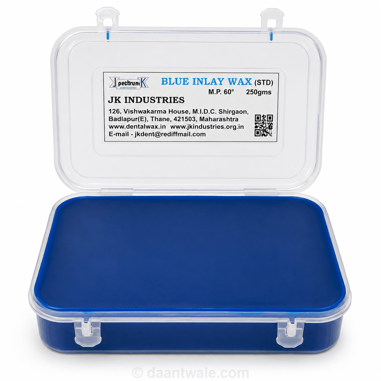 JK Industries Blue Inlay Wax 250 gm