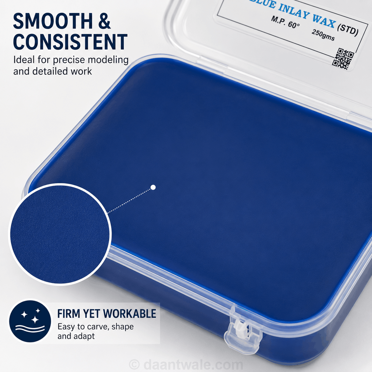 JK Industries Blue Inlay Wax 250 gm