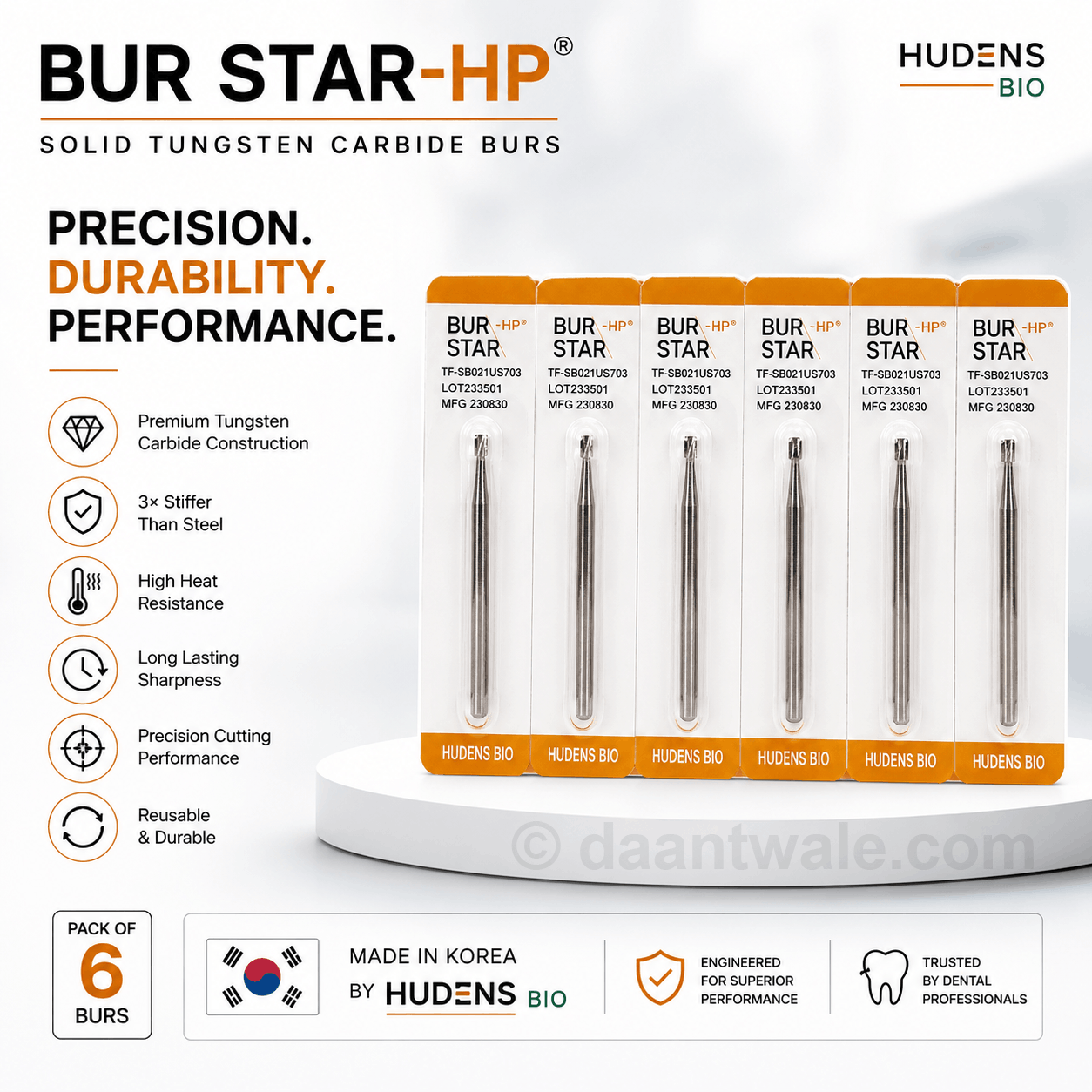 Bur Star- HP Carbide Bur