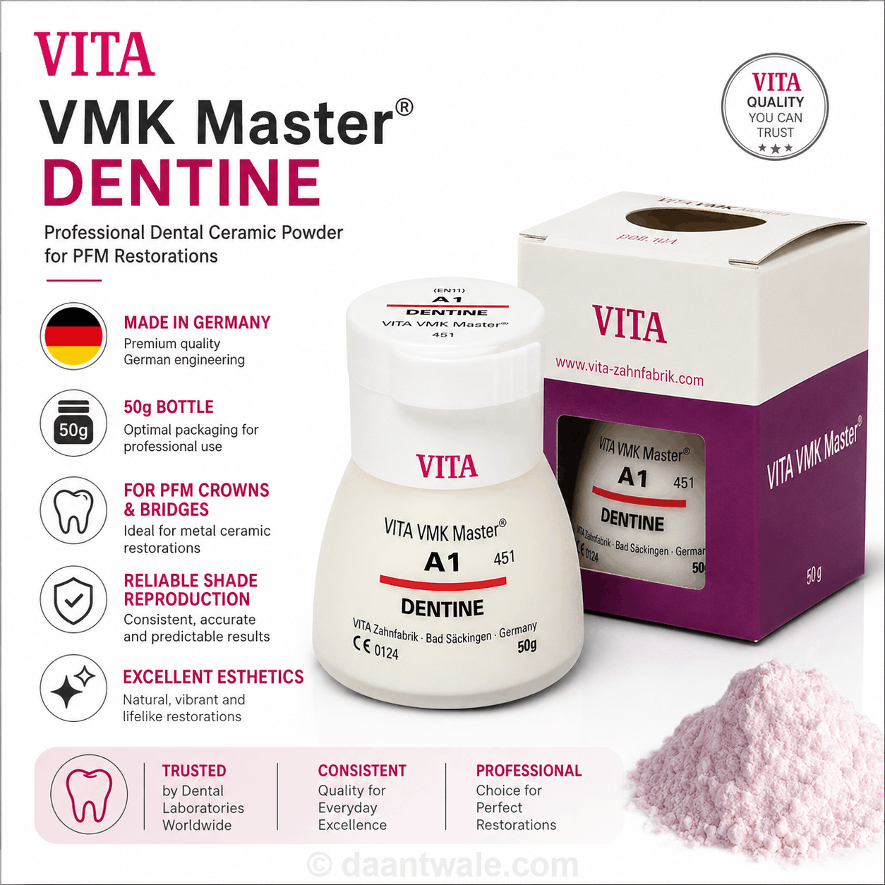 Vita VMK Master Dentine Classical Shades 50g