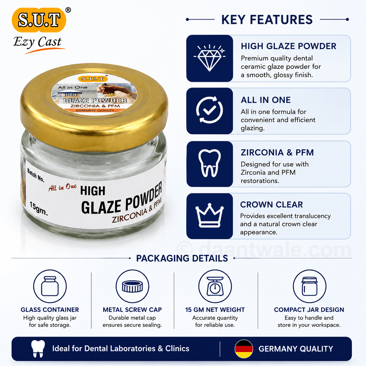 SUT Ezy Glaze Powder
