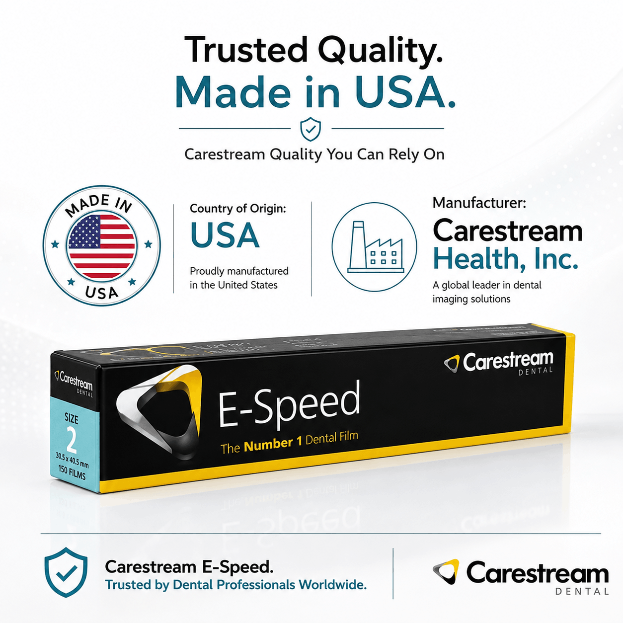 Kodak Carestream X-Ray Film E Speed