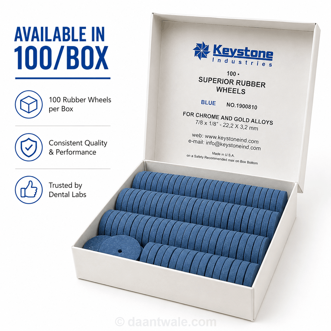 Keystone Industries Superior Rubber Wheels