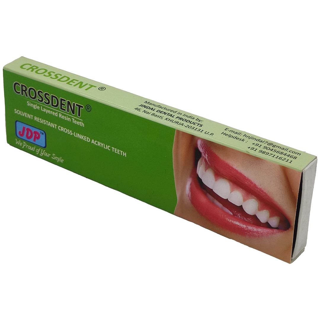 JDP Crossdent Teeth Set Acrylic Teeth (Shade 23)