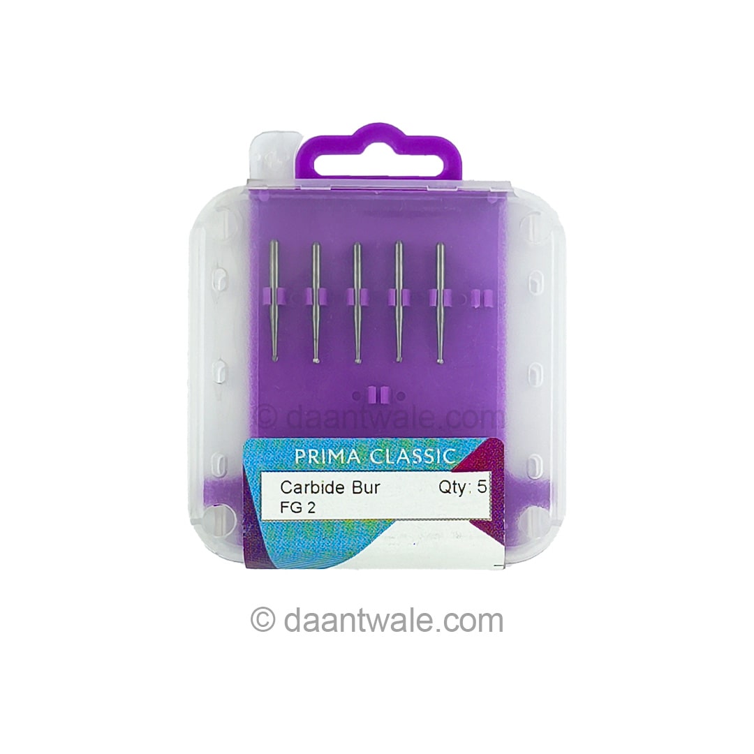 Prima Dental Carbide FG Burs Round (Pack of 5)