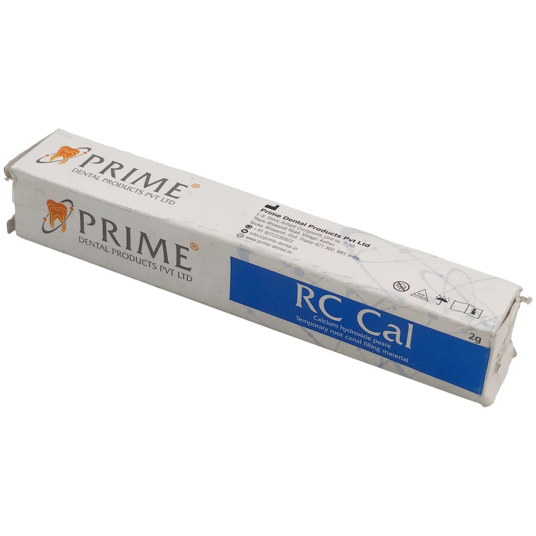 Prime RC Cal Calcium Hydroxide Paste Temporary Root Canal Filling Material