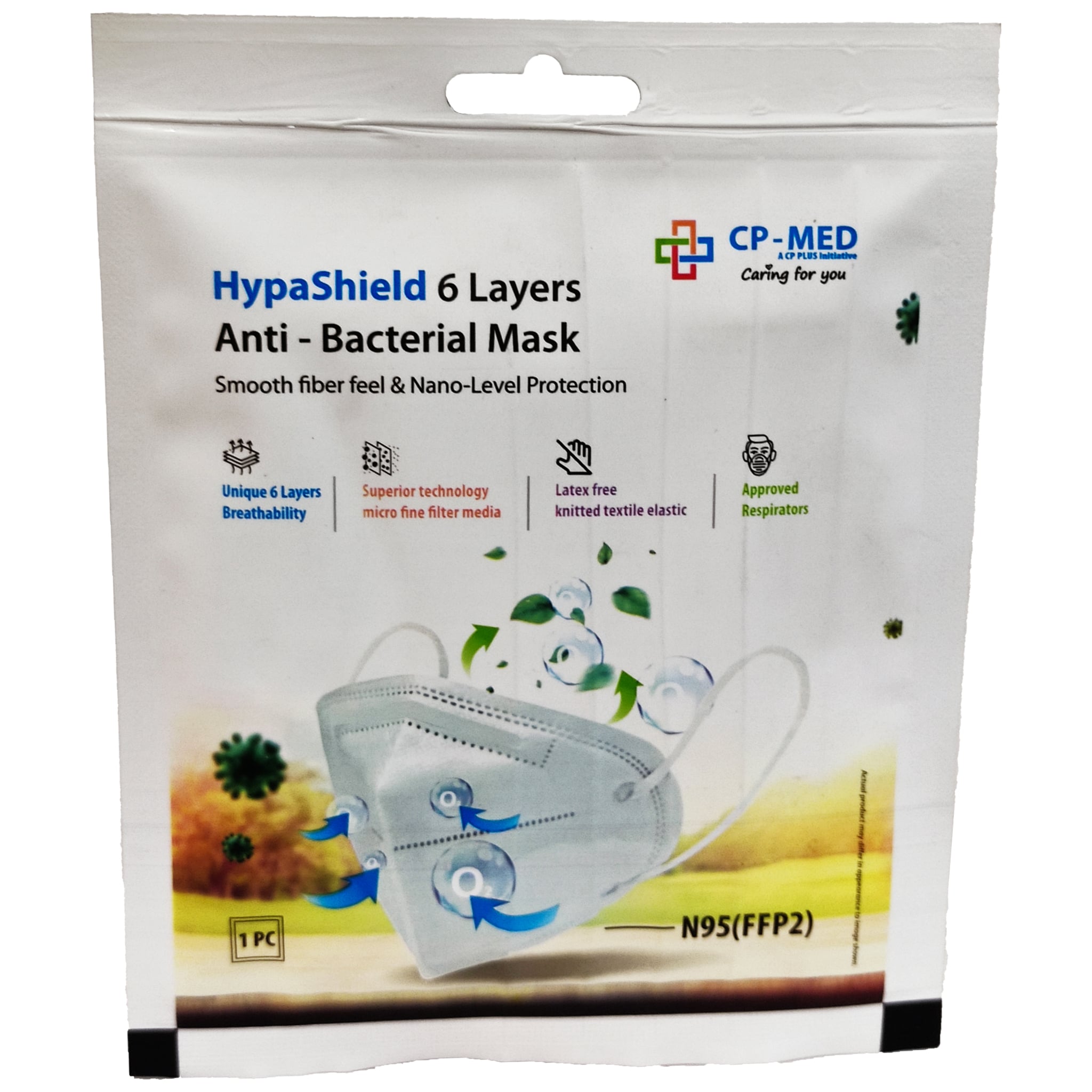 N95 Mask (Pack of 1)
