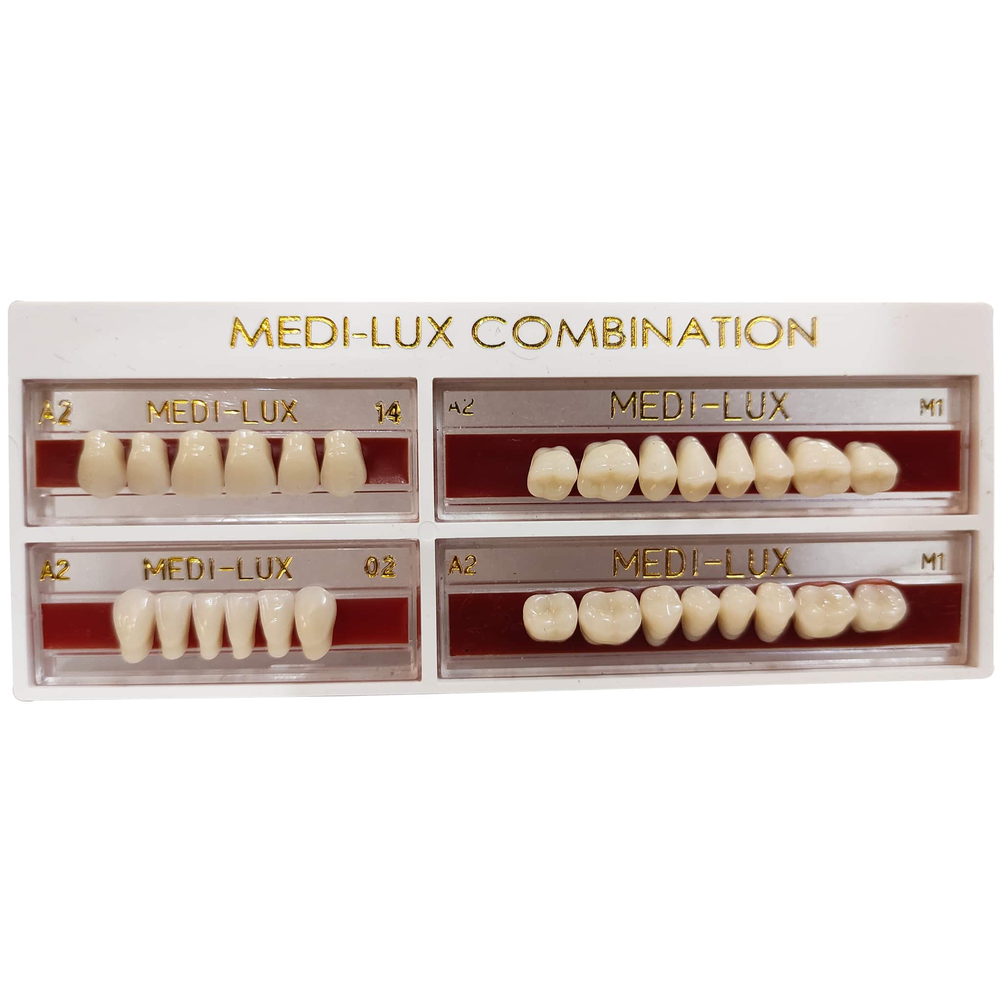 MR Dental Medi-Lux Full Set A1 Shade (Box of 4)