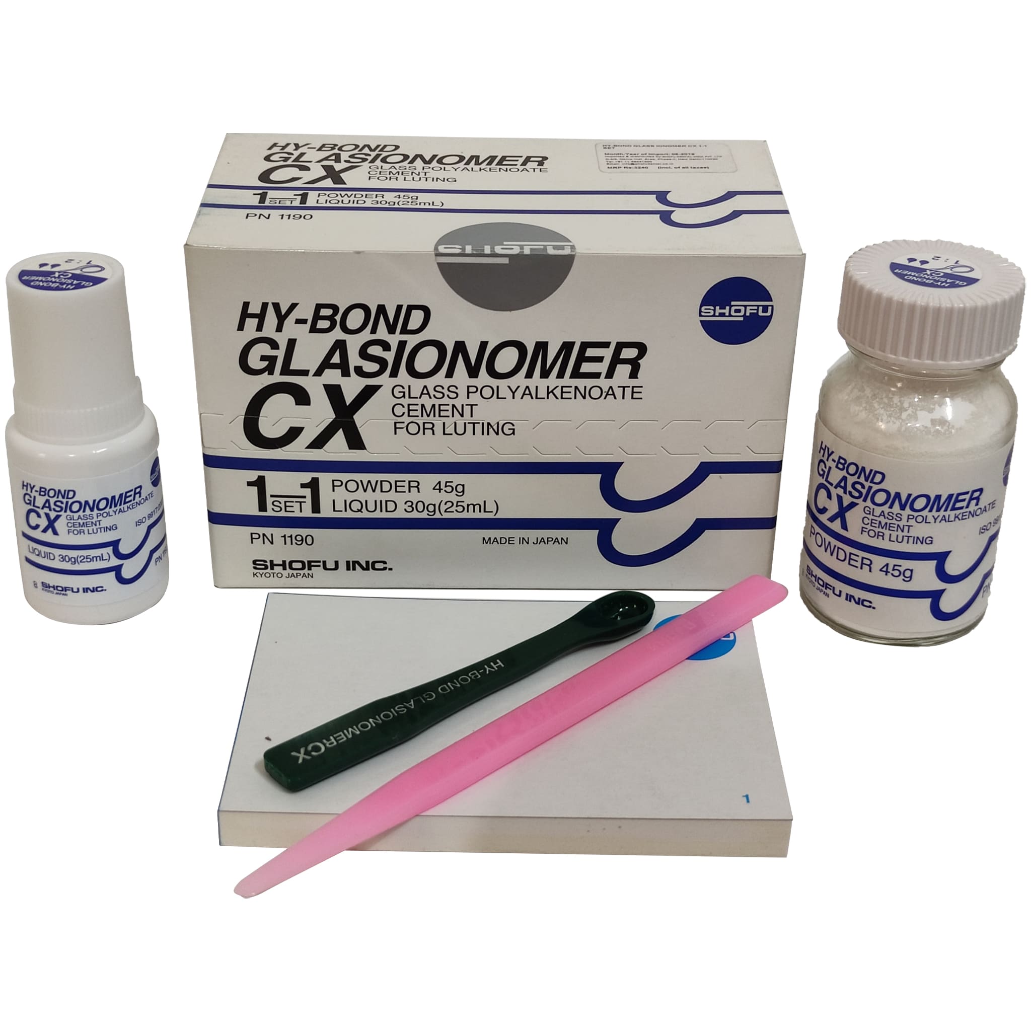 Shofu Hy-Bond Glasionomer CX Glass Ionomer Luting Cement