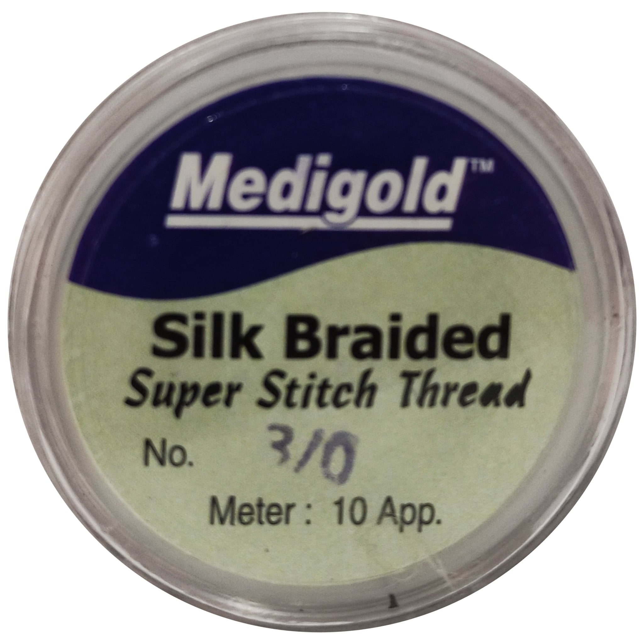 Medigold Silk Braided Super Stitch Thread 10 meter