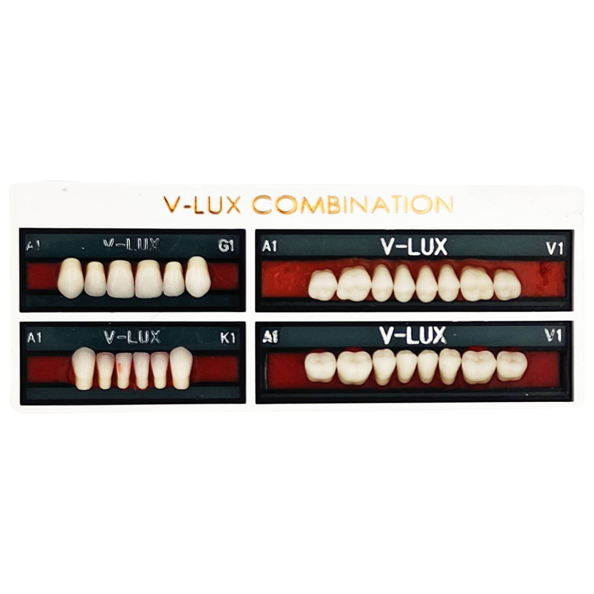 MR Dental V-Lux 3 Layer Full Set A1 Shade (Box of 4)